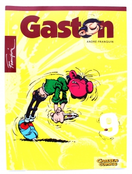 Gaston Comic Nr. 9 Softcover Ansicht Front